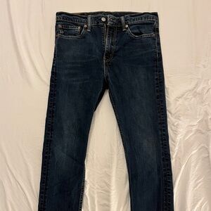 LEVI'S 510, W32 L30, Dark Blue, PO-05510-0519, Dark Indigo - Dark Wash - Stretch